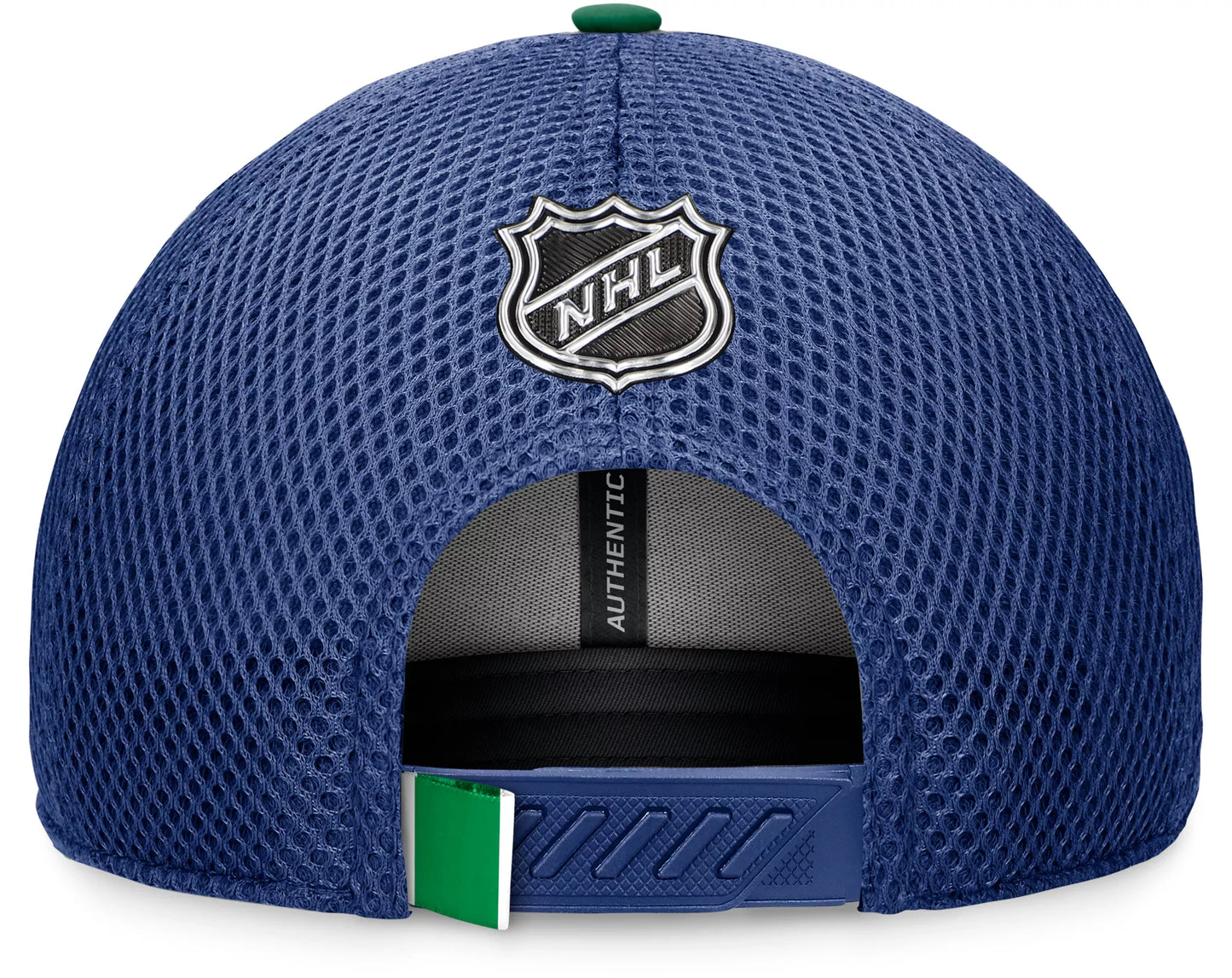 NHL Hat Structured Adjustable Draft 2024 Canucks