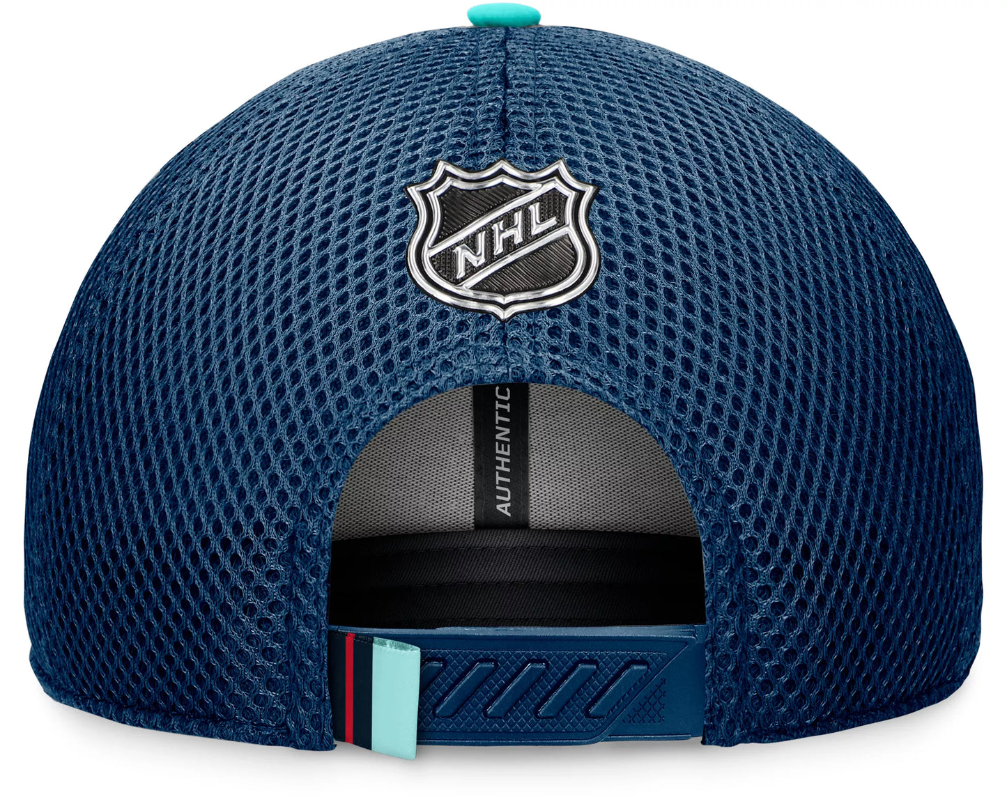 NHL Hat Structured Adjustable Draft 2024 Kraken