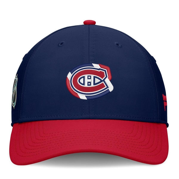 NHL Hat Authentic Structured Stretch Draft 2026 Canadiens