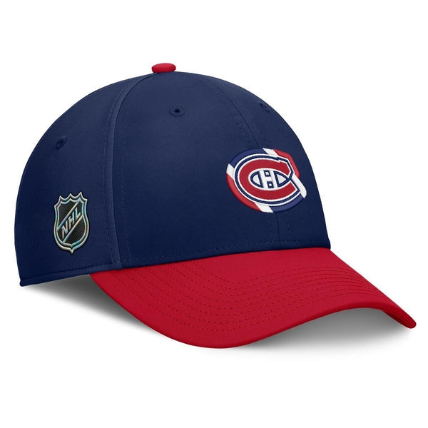 NHL Hat Authentic Structured Stretch Draft 2026 Canadiens
