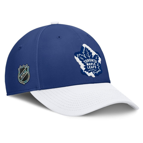 NHL Hat Authentic Structured Stretch Draft 2026 Maple Leafs