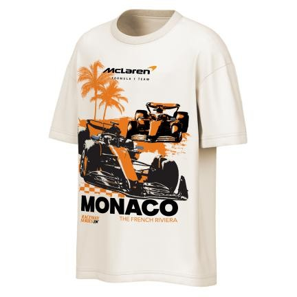 F1 Team T-Shirt Monaco 2025 McLaren Auto Racing