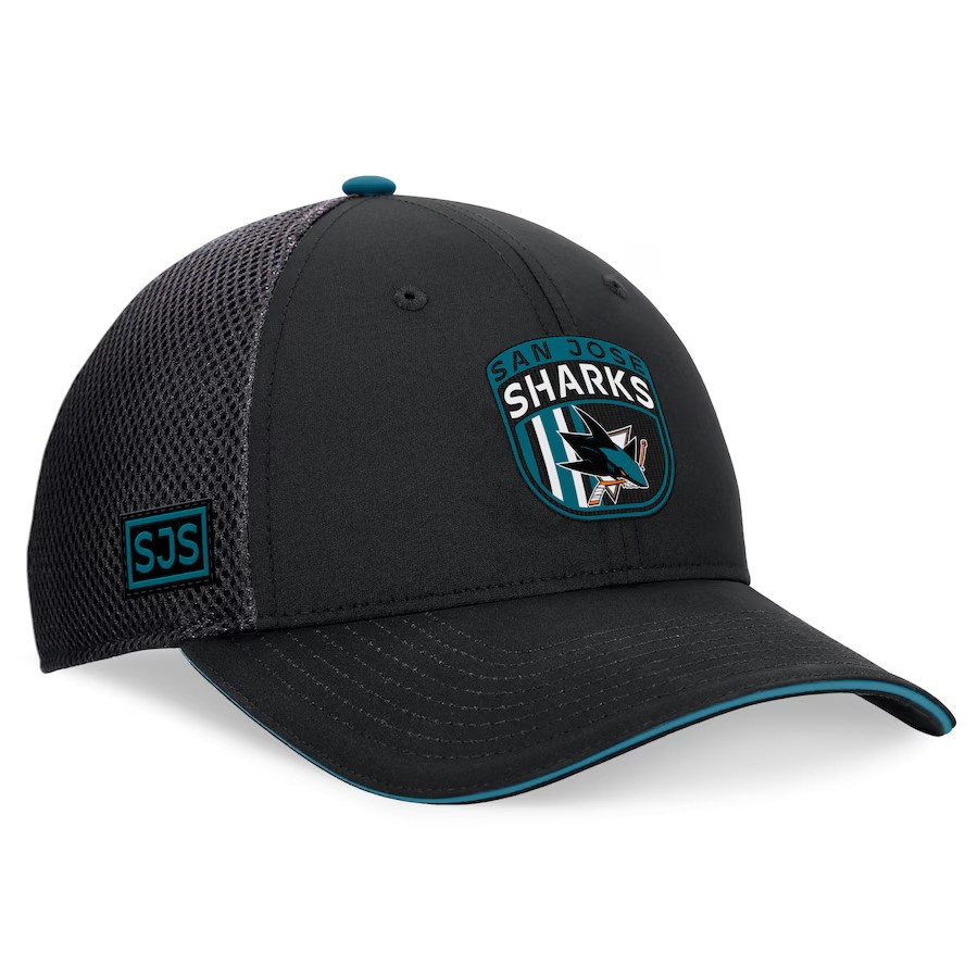 NHL Hat Structured Adjustable Draft 2024 Sharks