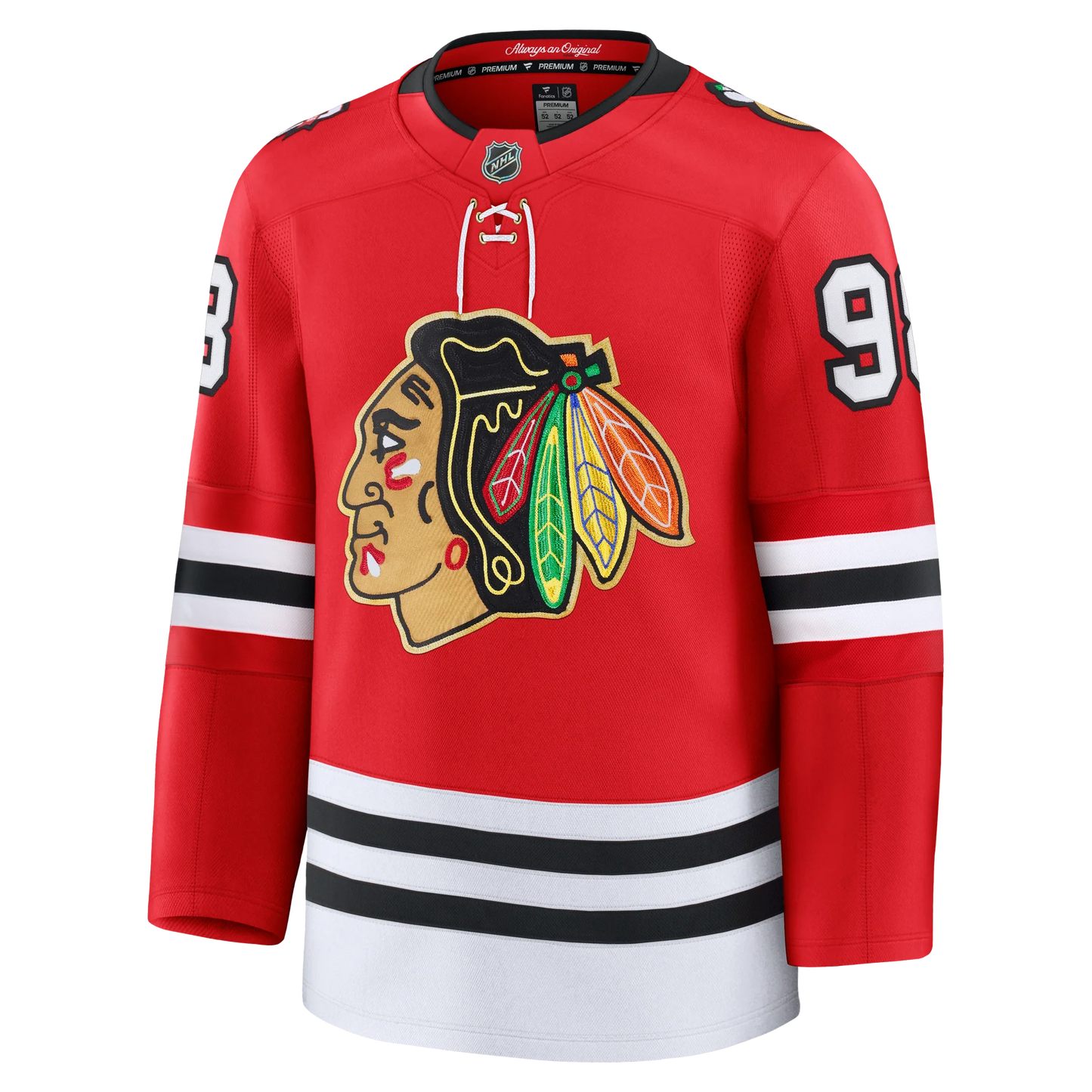 NHL Player Premium Jersey 2025-26 Centennial Home Connor Bedard Blackhawks