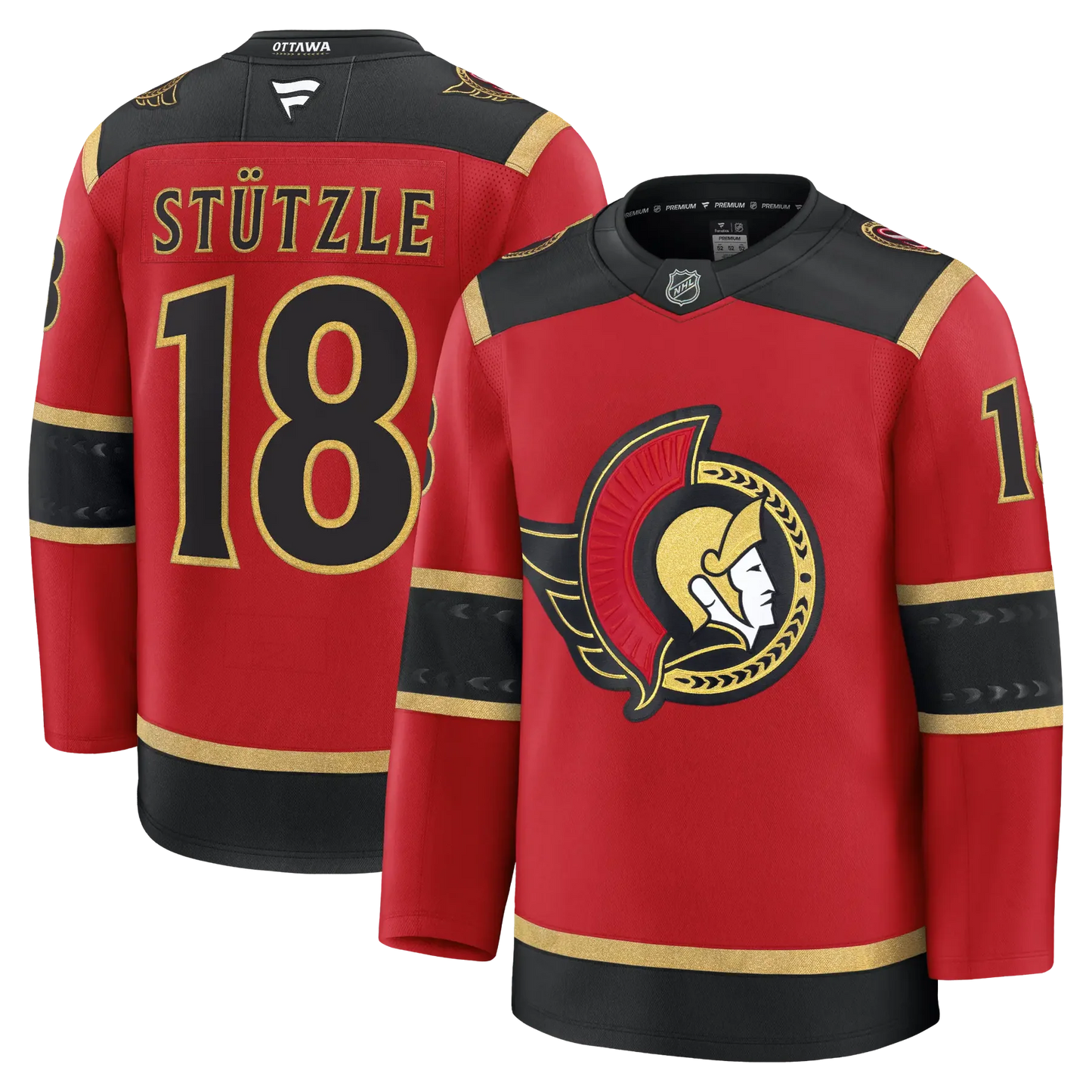 NHL Player Premium Jersey Alternate 2025/26 Tim Stützle Senators
