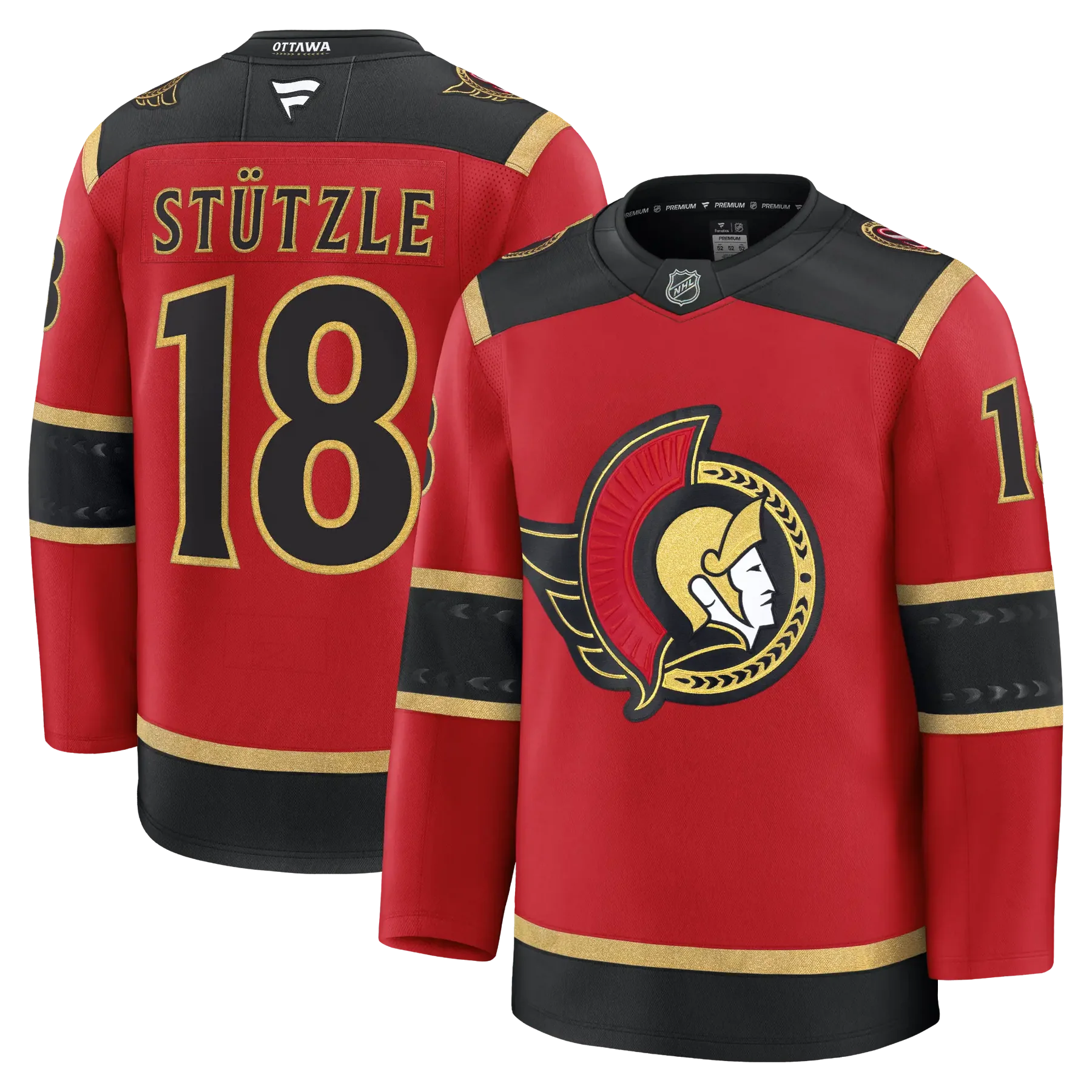 NHL Player Premium Jersey Alternate 2025/26 Tim Stützle Senators