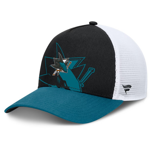 NHL Hat Authentic Pro Rink Hometown Trucker Adjustable Sharks