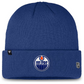 NHL Knit Hat Authentic Pro Cuffed Wordmark Beanie Rink Road 2025 Oilers