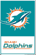 NFL Wall Poster Logo Dolphins