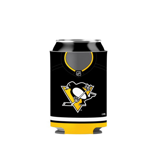 NHL Reversable Neoprene Can Cooler Penguins