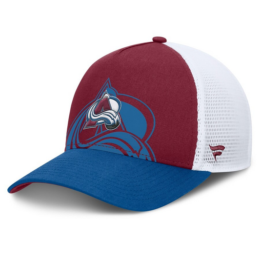 NHL Hat Authentic Pro Rink Hometown Trucker Adjustable Avalanche