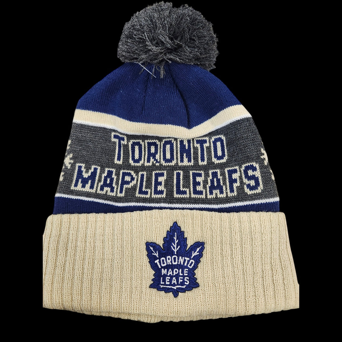 NHL Knit Hat El Capitan Maple Leafs