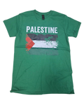 Country T-Shirt Distressed Flag Palestine