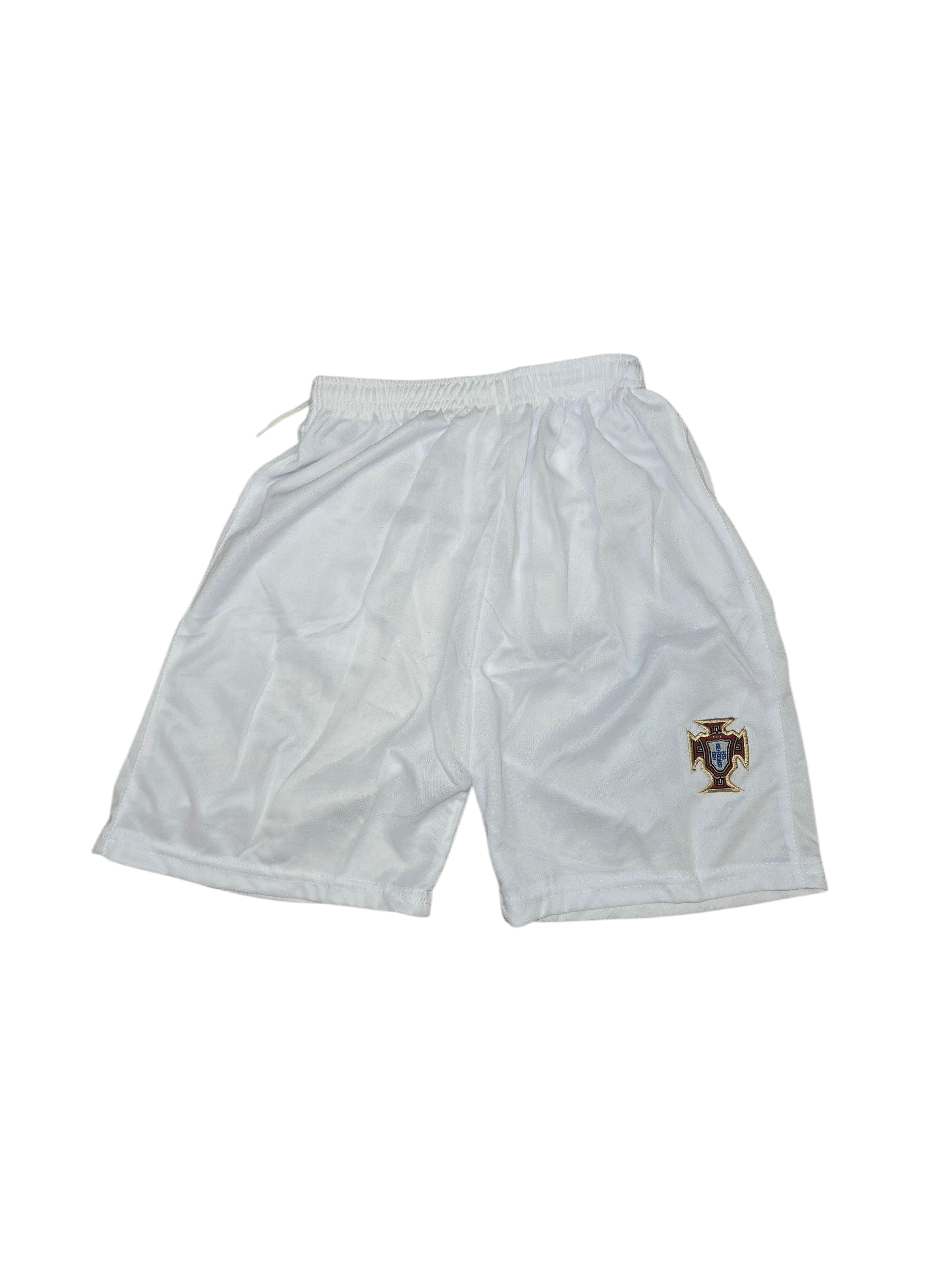 Country Youth Soccer Shorts Portugal (White)