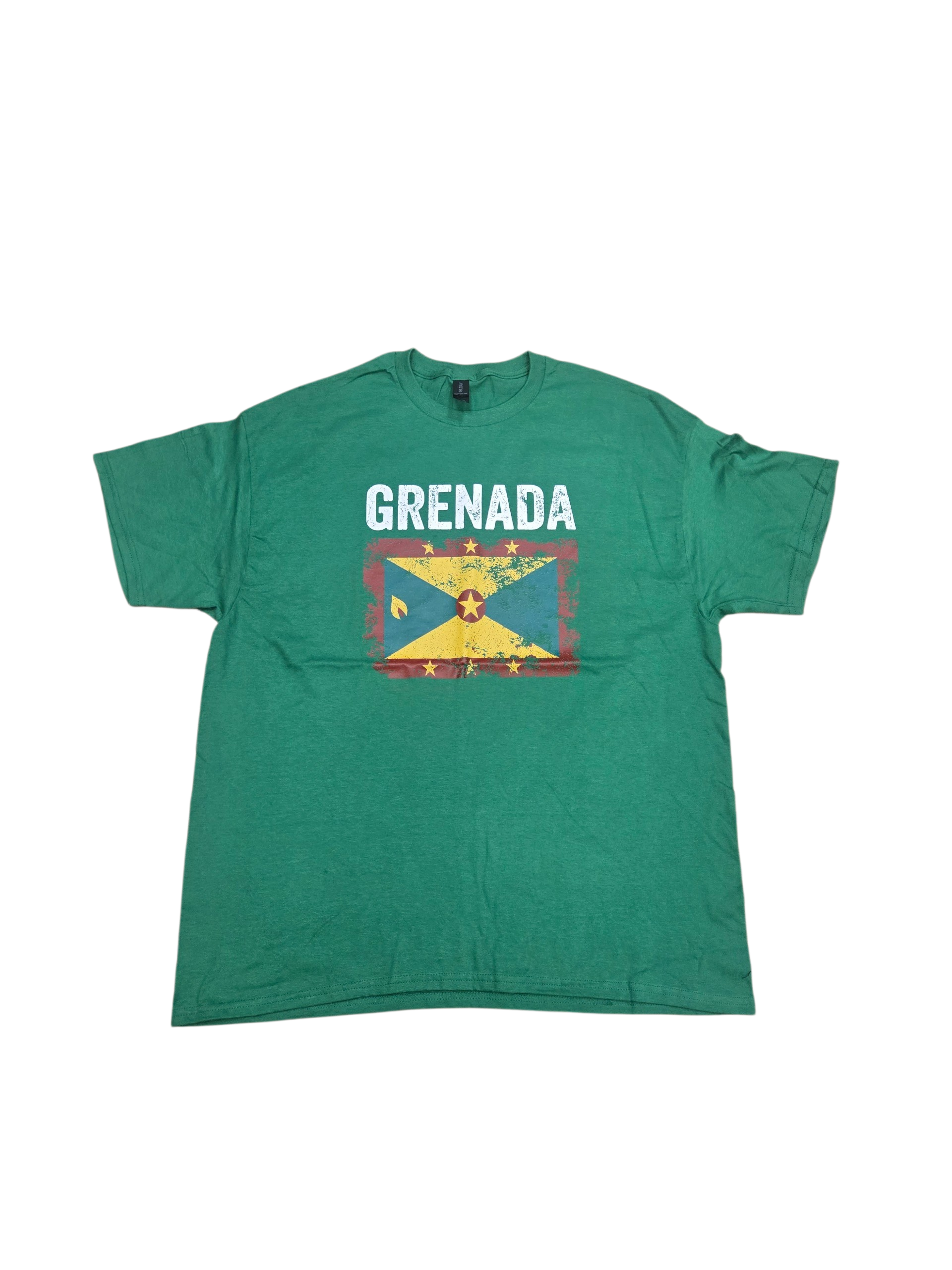 Country T-Shirt Distressed Flag Grenada