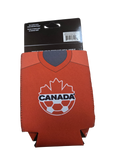 Canadian Soccer Association Reversable Neoprene Can Cooler Soccer Canada