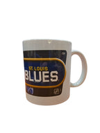 NHL Coffee Mug Subl. 11 Oz C-Handle White Blues
