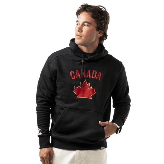 Hockey Canada Hoodie Black Graphic 2024/2025 Team Canada