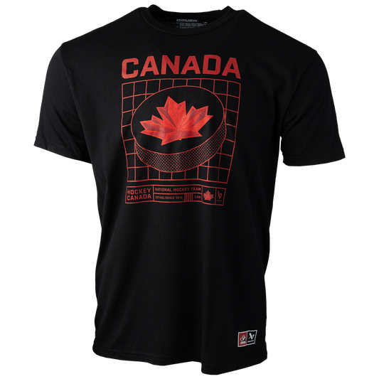 Hockey Canada T-Shirt Black on Black Graphic 2025/2026 Team Canada