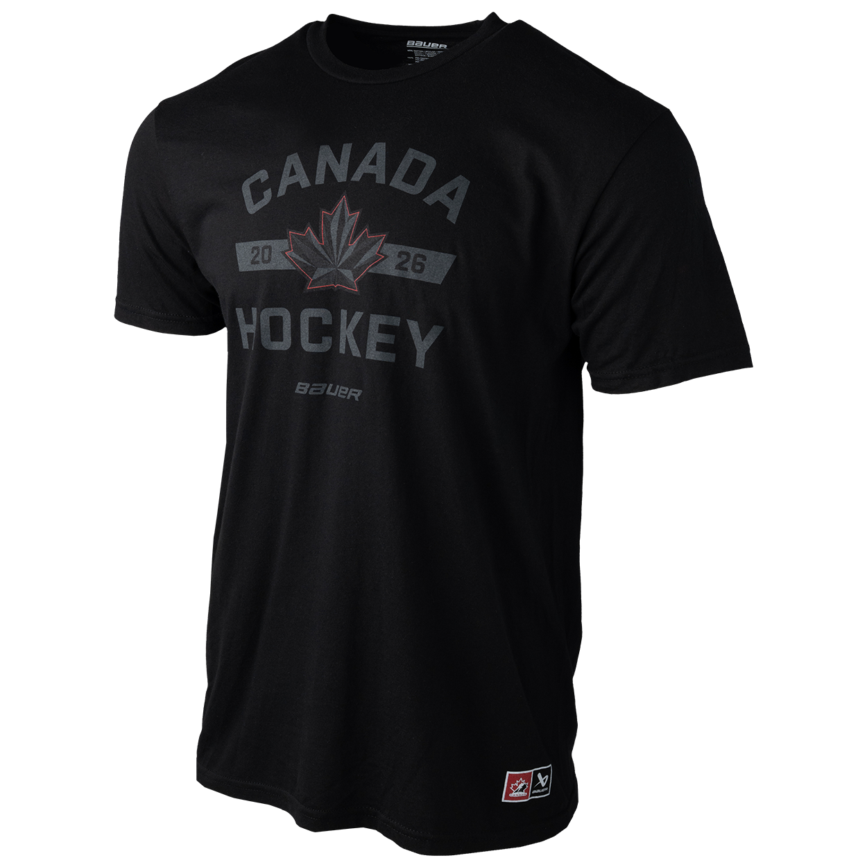 Hockey Canada T-Shirt Black on Black Graphic 2025/2026 Team Canada