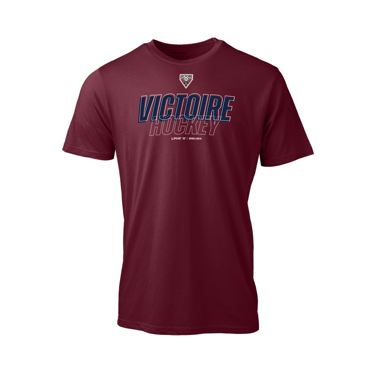 PWHL T-Shirt Team Color Graphic Victoire