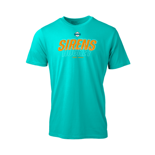 PWHL T-Shirt Team Color Graphic Sirens