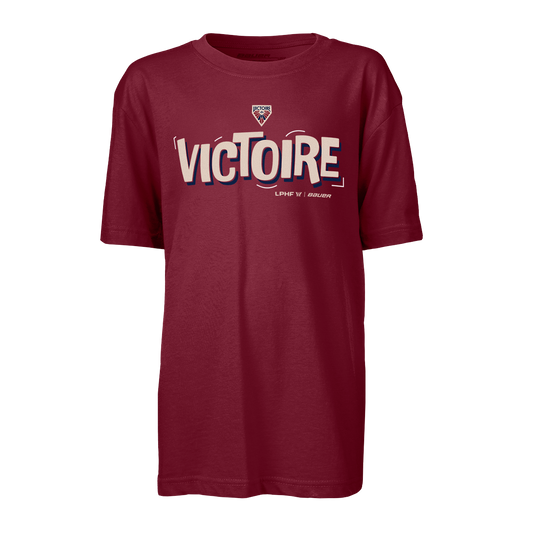 PWHL Youth T-Shirt Graphic Victoire
