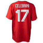 Hockey Canada Youth Player T-Shirt Macklin Celebrini Canada Men's National Ice Hockey Team 2026
