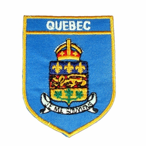Provincial Patch Crest Quebec (Blue)