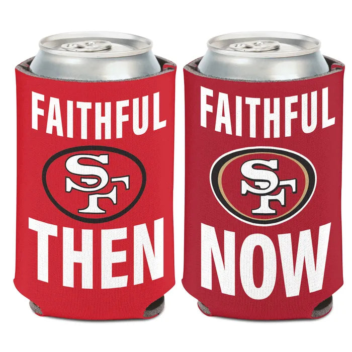 NFL Neoprene Can Cooler Slogan 49ers