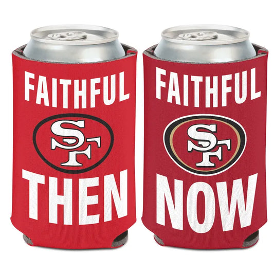 NFL Neoprene Can Cooler Slogan 49ers