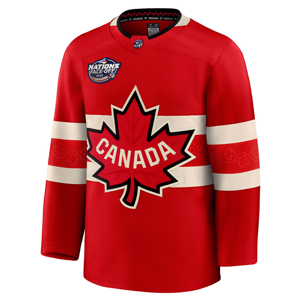 NHL Premium Jersey Blank 4 Nations Team Canada