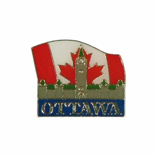 Country Lapel Pin Ottawa, Canada Parliament