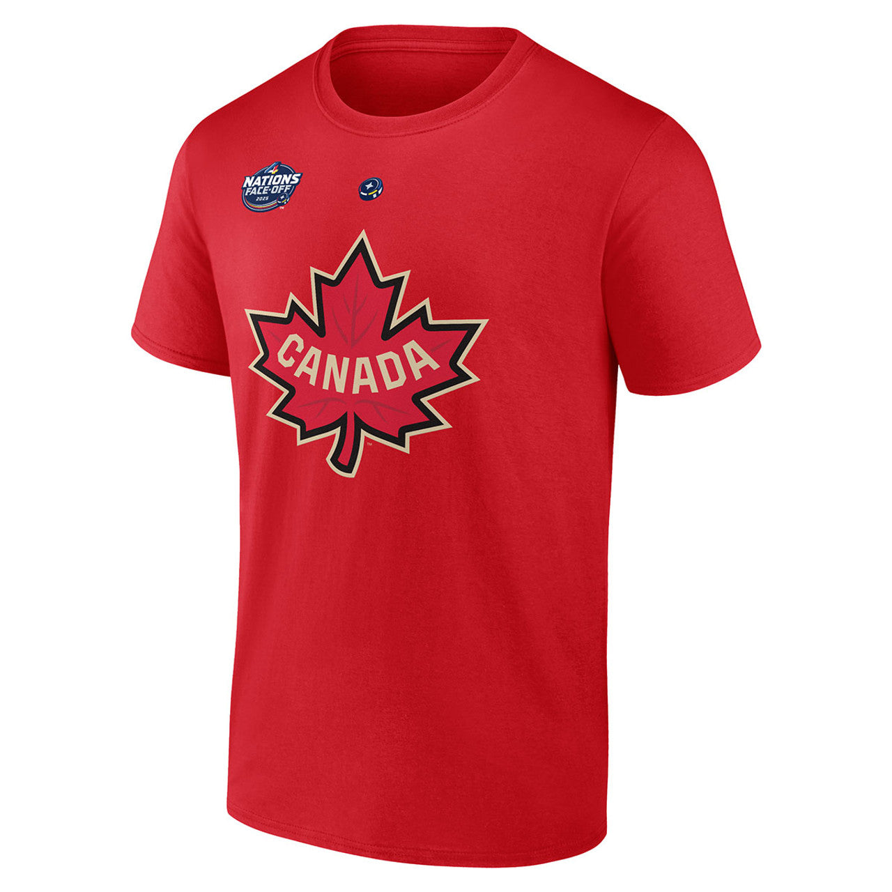 NHL Player T-Shirt Authentic Stack 4 Nations Team Canada Nathan MacKinnon