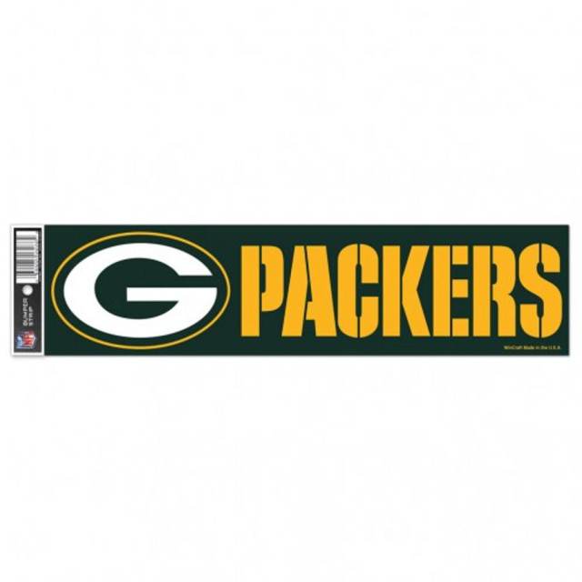 NFL Bumper Sticker Strip Packers