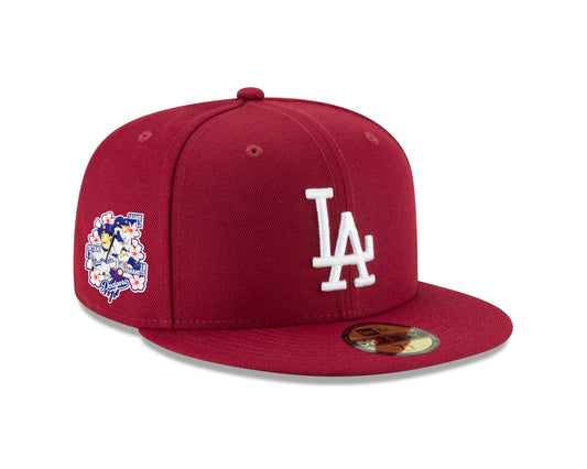 MLB Hat 5950 Cardinal Japanese Multi Player 2025 Dodgers