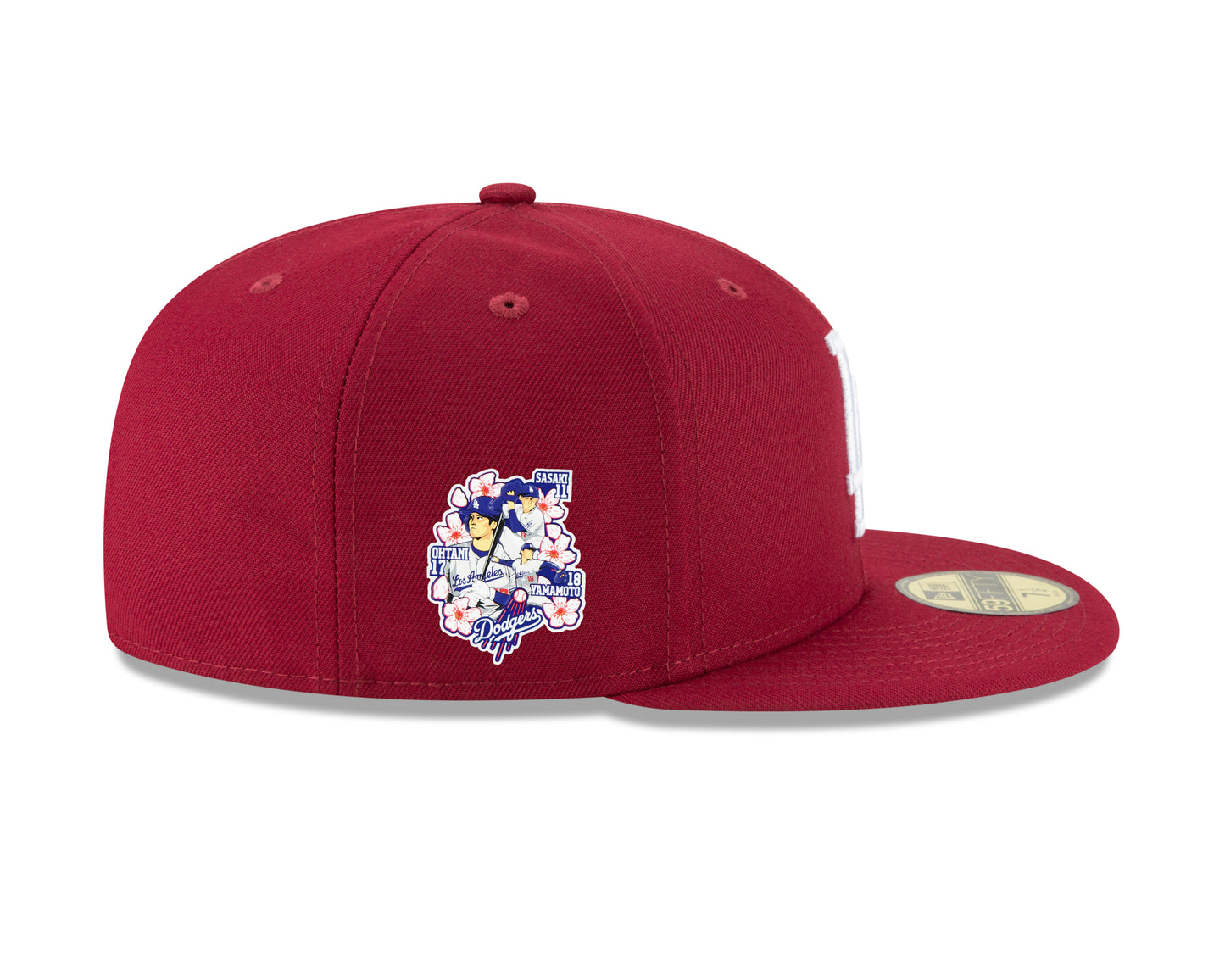 MLB Hat 5950 Cardinal Japanese Multi Player 2025 Dodgers