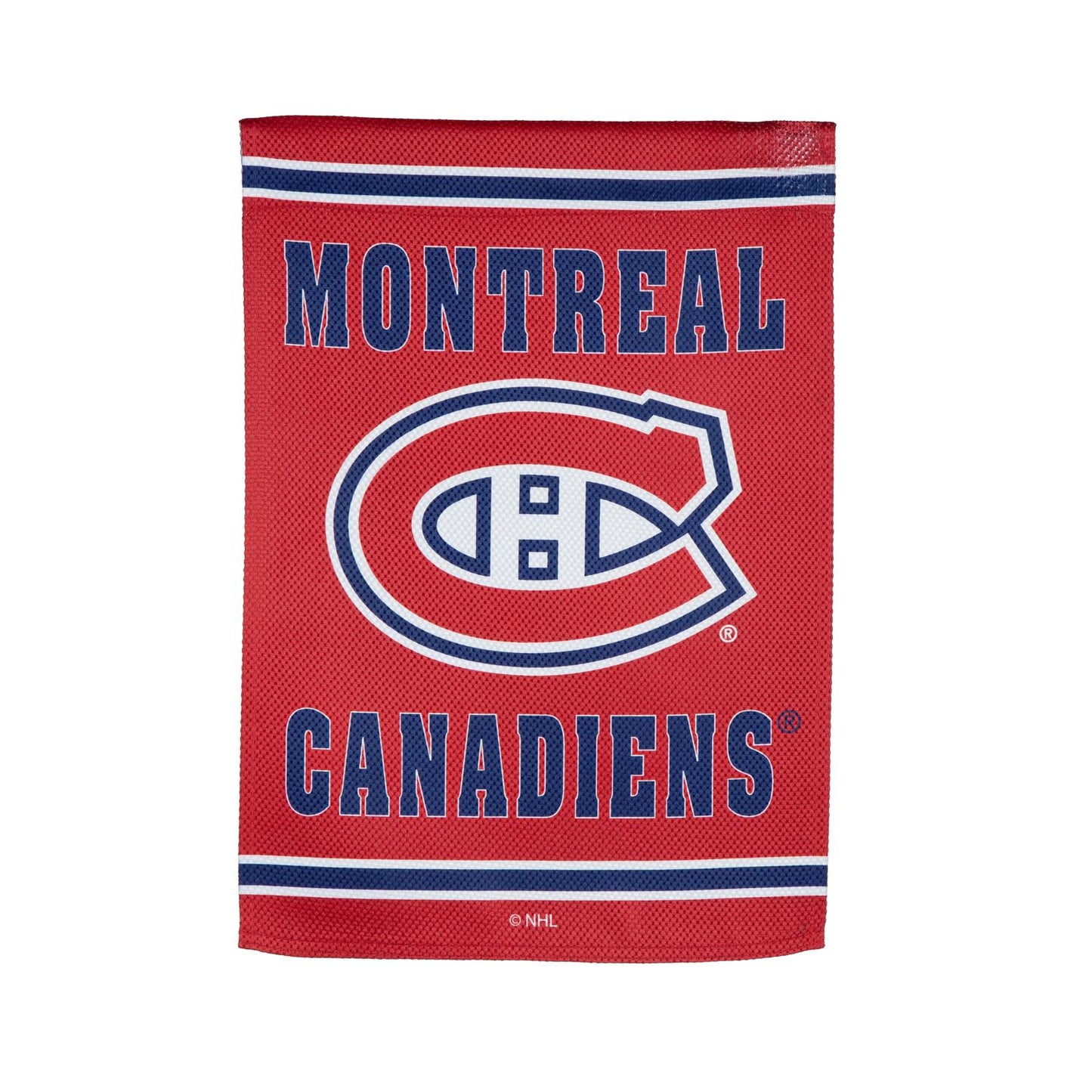 NHL Embossed Suede Garden Flag Canadiens