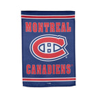NHL Embossed Suede Garden Flag Canadiens