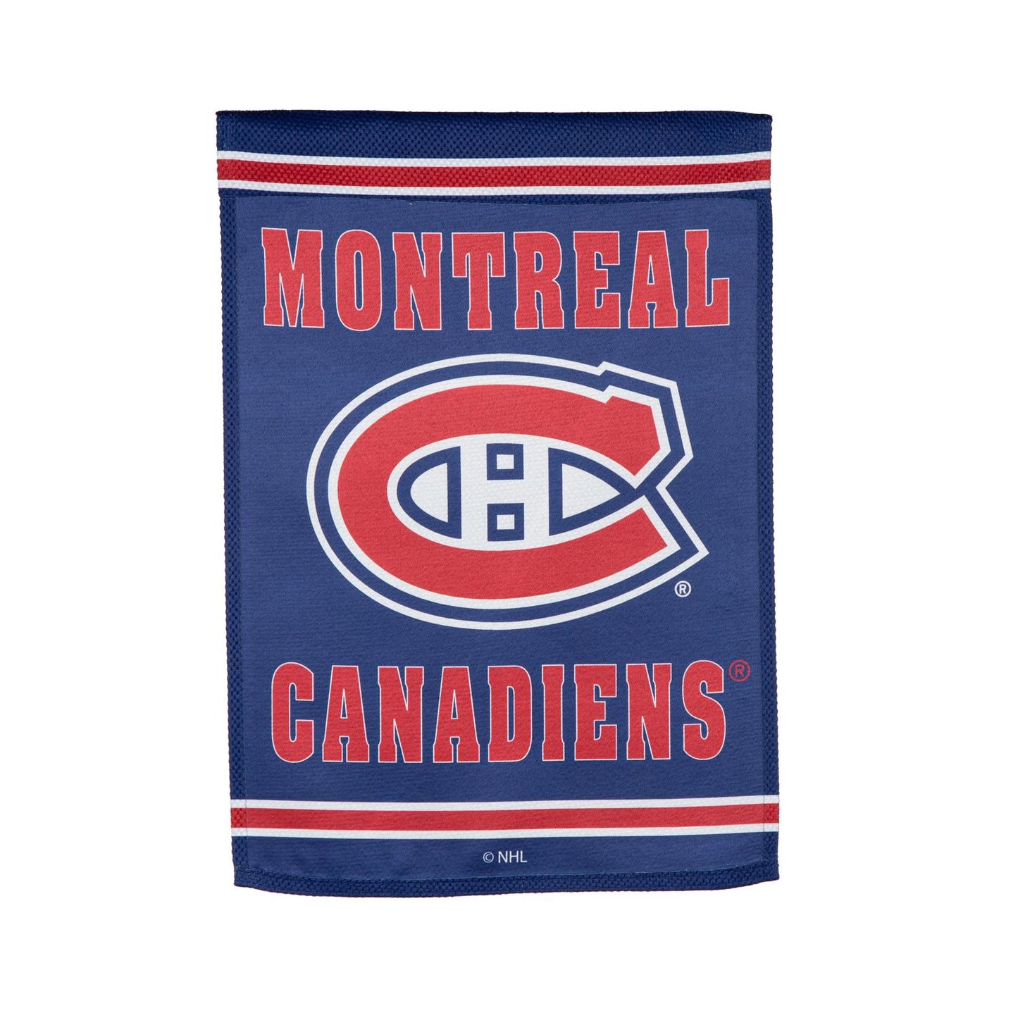 NHL Embossed Suede Garden Flag Canadiens