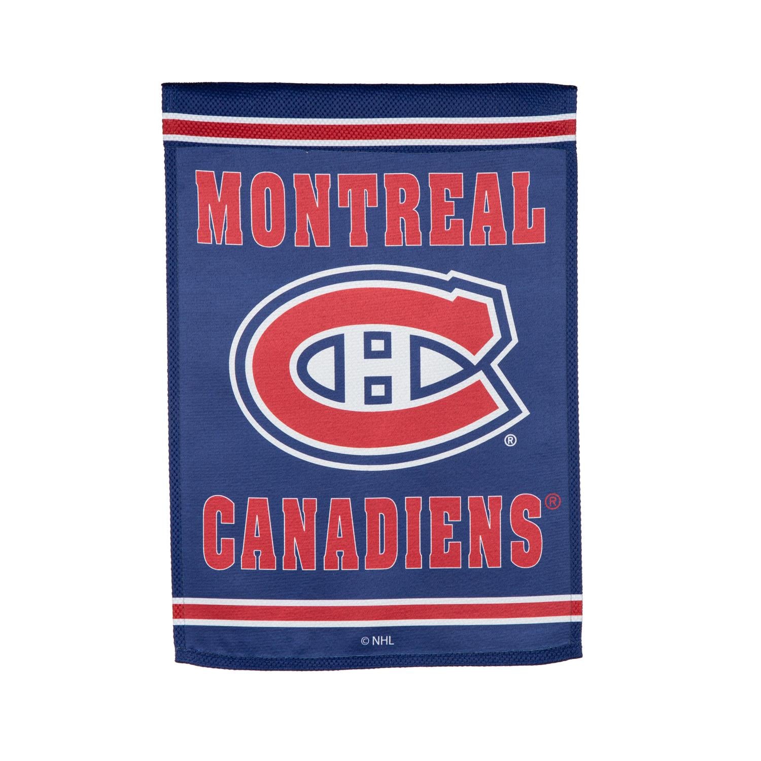 NHL Embossed Suede Garden Flag Canadiens