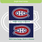 NHL 3x5 Single Sided Flag with 2 Grommets Canadiens