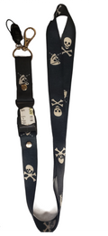 Skull Cross Bones Lanyard
