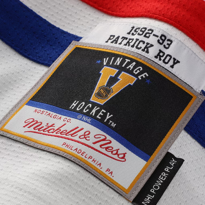 NHL Alumni Player Power Play Authentic Jersey 1992-93 Patrick Roy Canadiens
