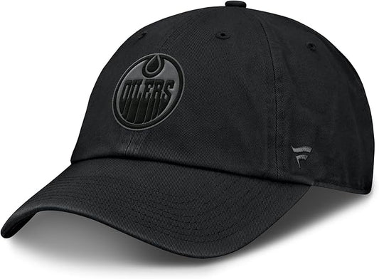NHL Hat Authentic Pro Unstructured Road Black 2026 Oilers