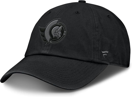 NHL Hat Authentic Pro Unstructured Road Black 2026 Senators