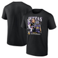 NFL Player T-Shirt Notorious Graphic Justin Jefferson Vikings