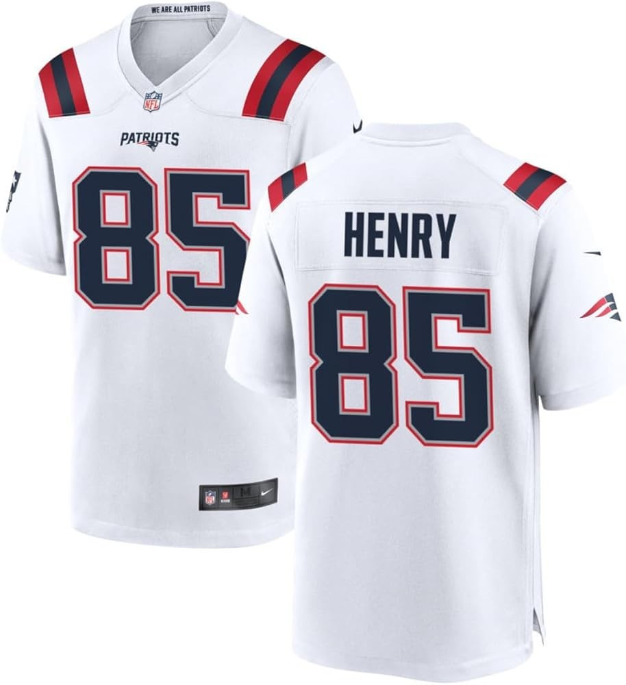 NFL Player Game Jersey Away Hunter Henry Patriots