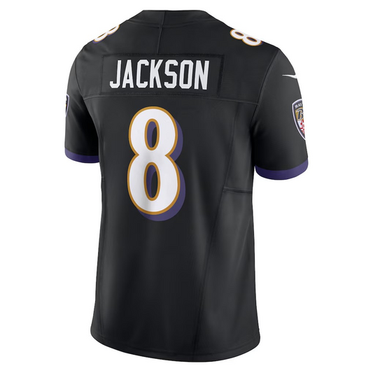 NFL Player F.U.S.E. Limited Jersey Alt Black Lamar Jackson Ravens