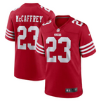 NFL Player Game Jersey Home Christian McCaffrey 49ers